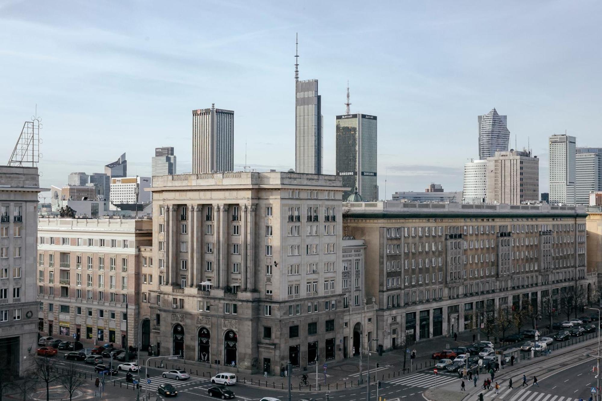 Plac Konstytucji 6 Orange - Apartament Dla 4 Osob - Bezplatny Parking - Free Parking - Piekny Widok Na Panorame Warszawy Varşovia Exterior foto