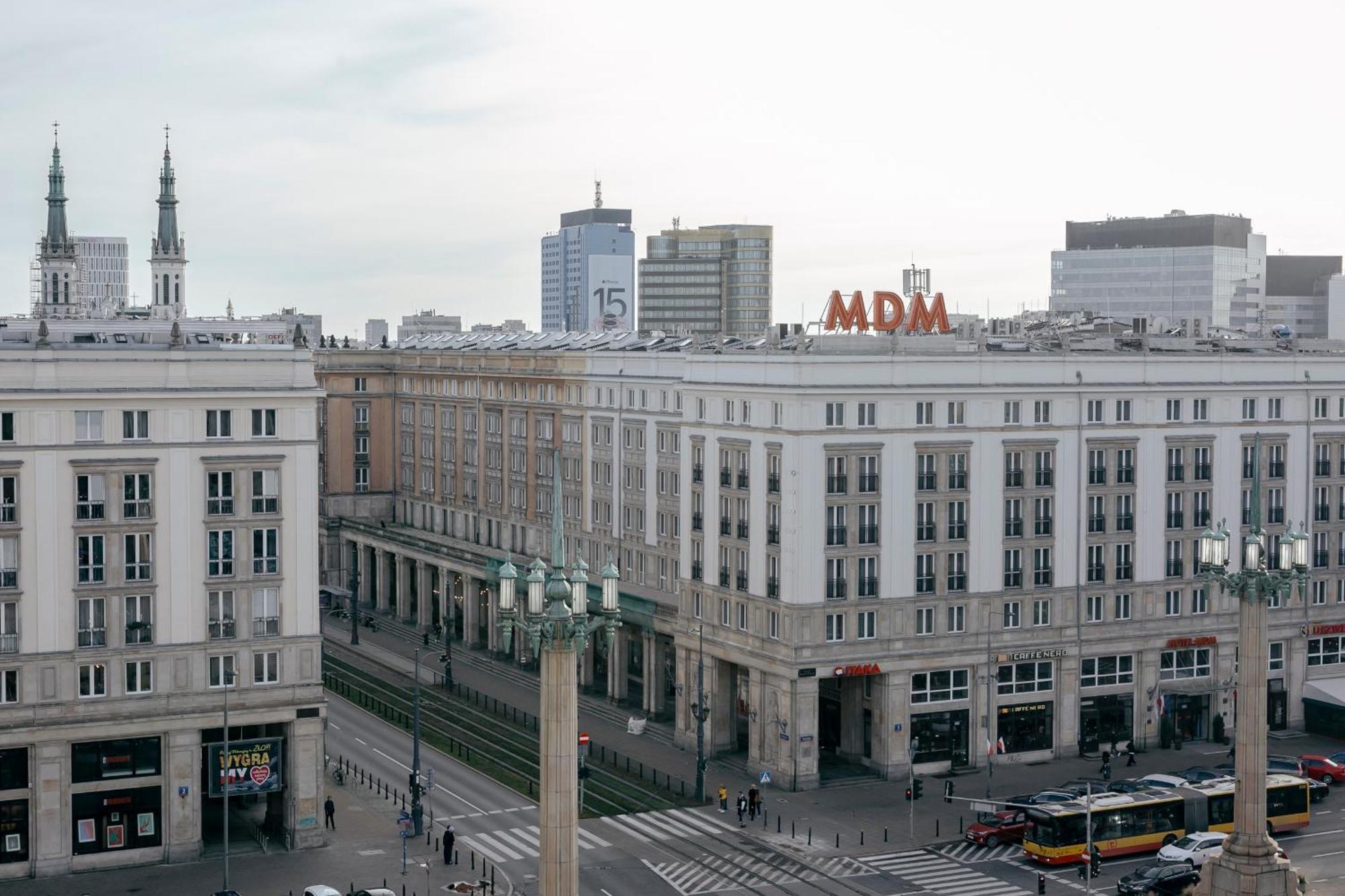 Plac Konstytucji 6 Orange - Apartament Dla 4 Osob - Bezplatny Parking - Free Parking - Piekny Widok Na Panorame Warszawy Varşovia Exterior foto